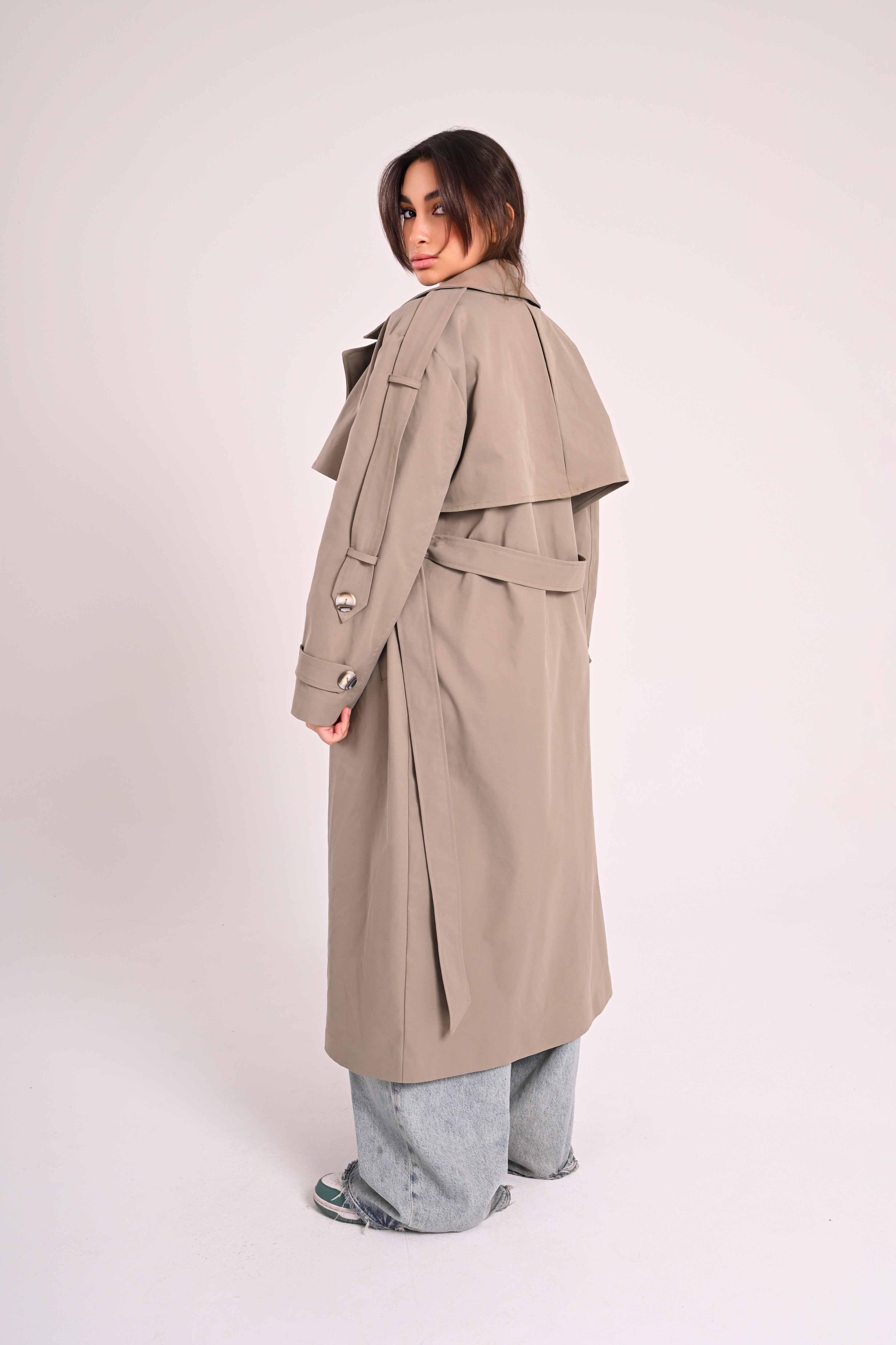 Beige Trench Coat